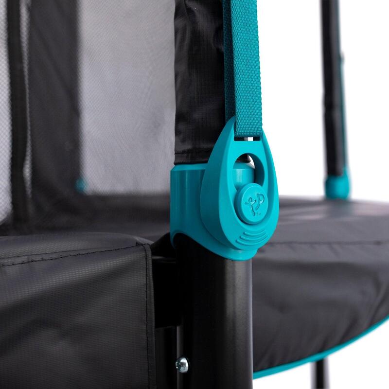 Trampoline rectangulaire INFINITY Métal 376x253cm