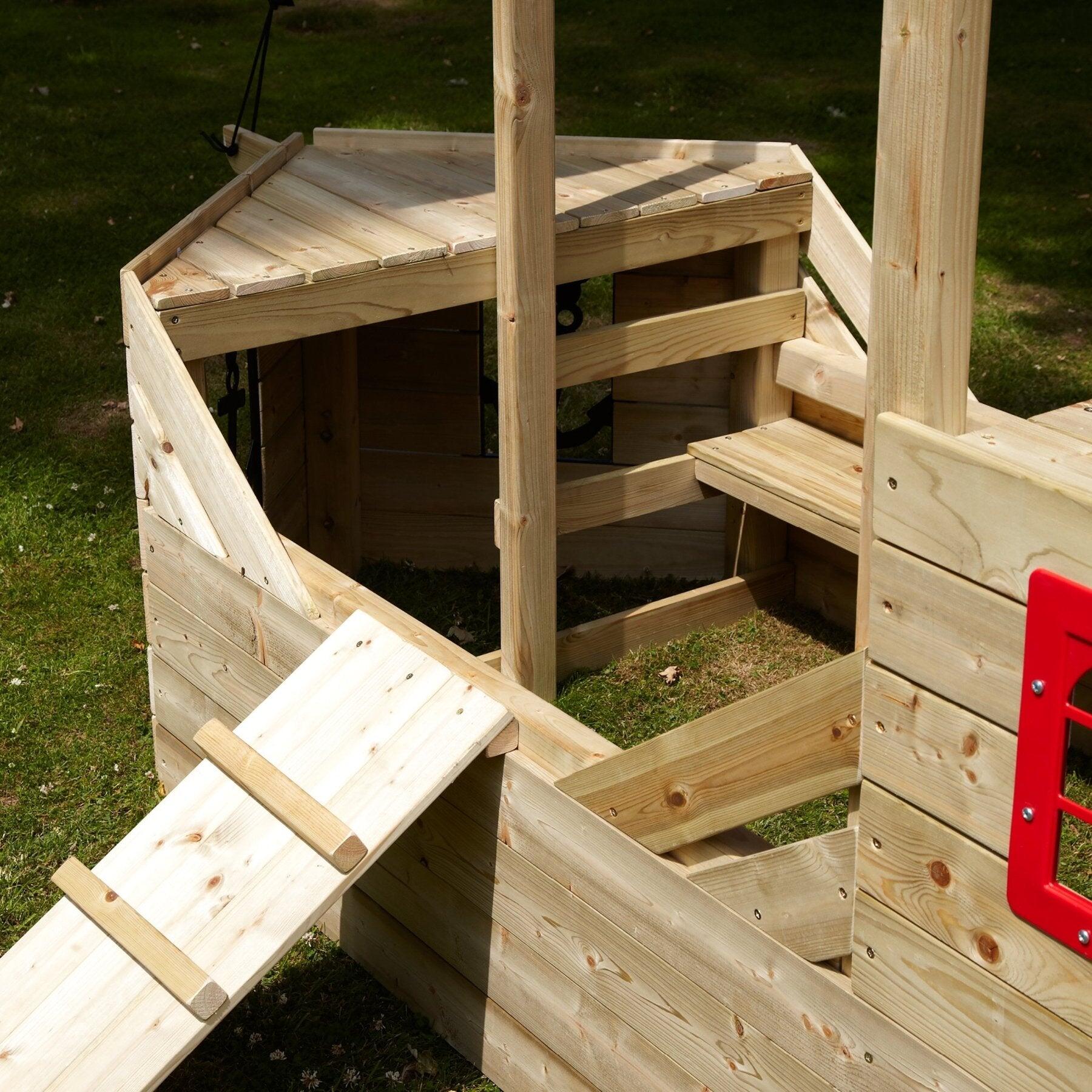 Cabane bateau pirate GALLEON bois FSC® 5/5