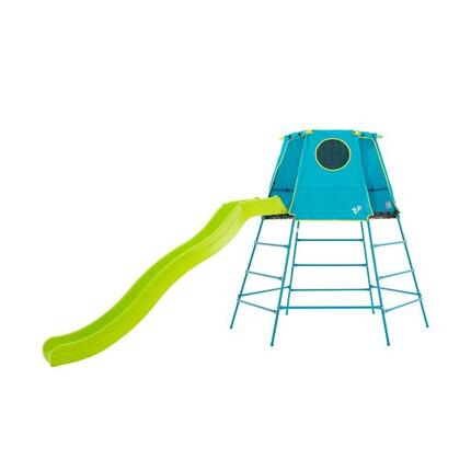 Entwickelnder Spielplatz Rutsche EXPLORER TOUR Blau H201cm