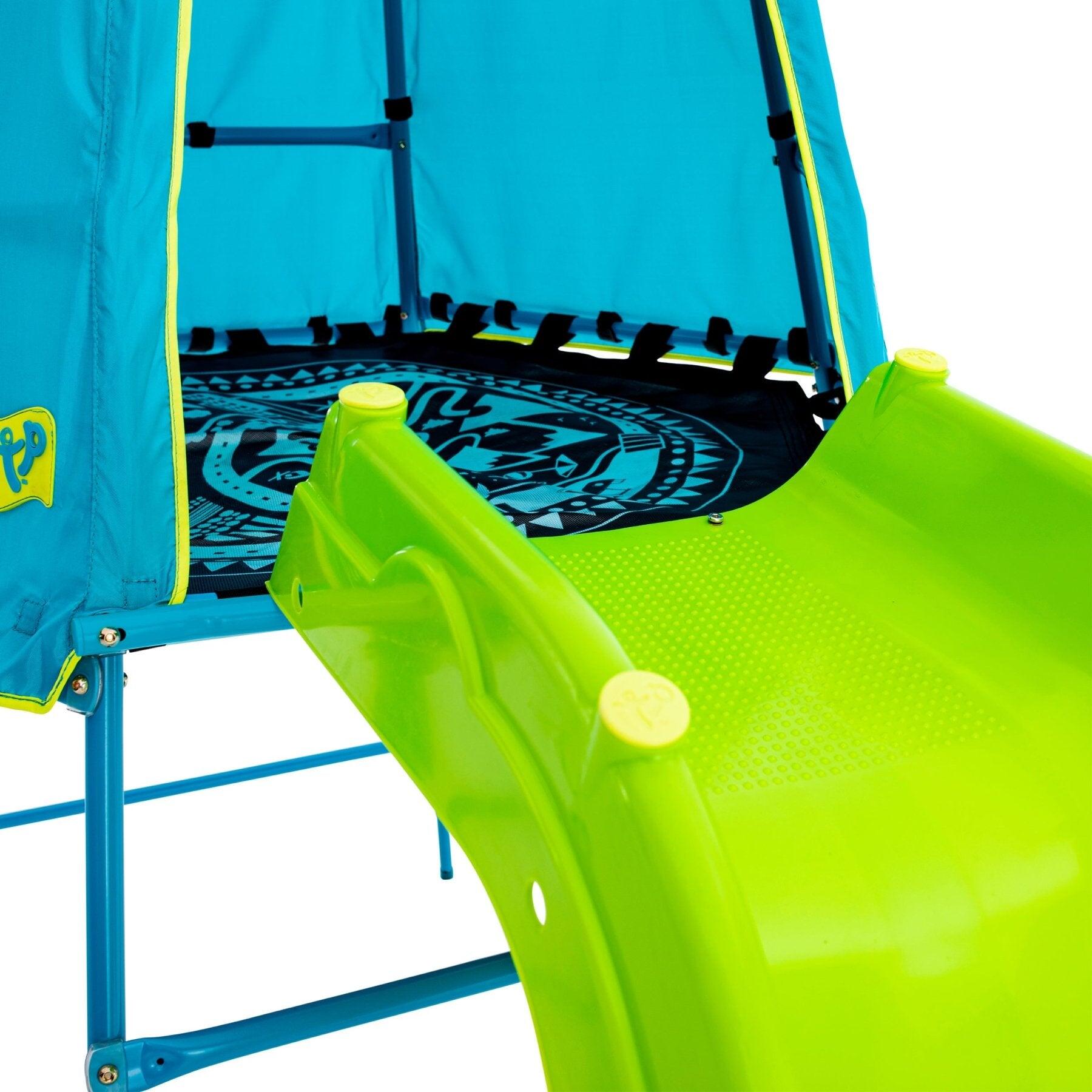 Area giochi evolutiva con scivolo EXPLORER TOUR blu H201cm 5/5