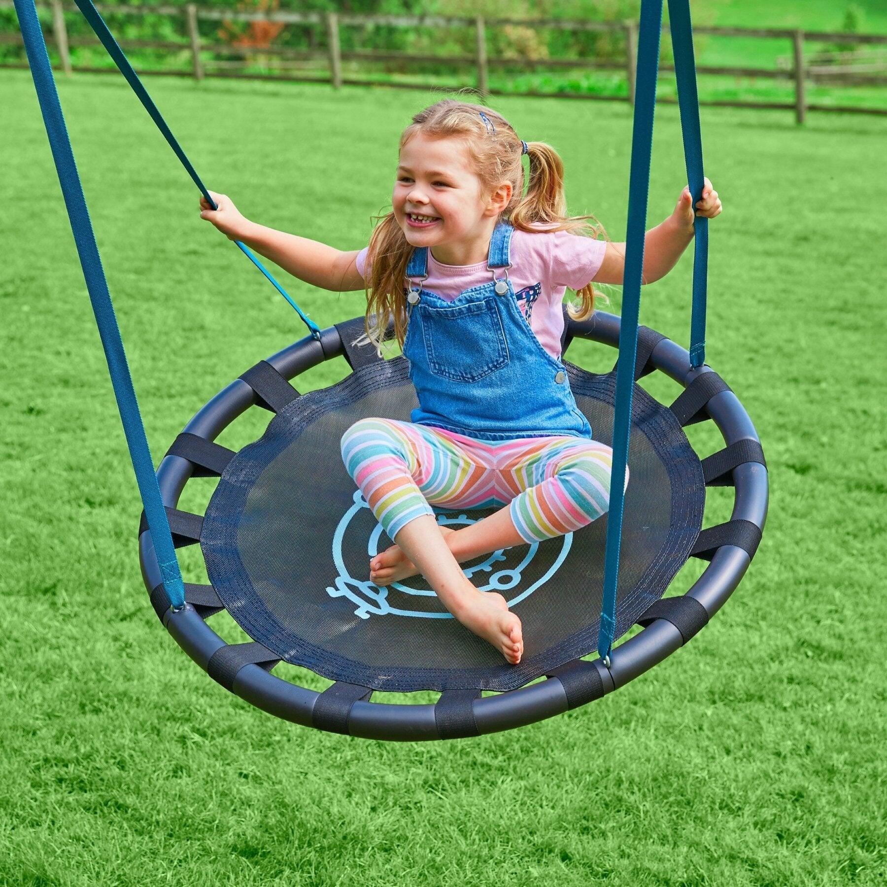 Balançoire nid pour portique  métal D85cm 5/5