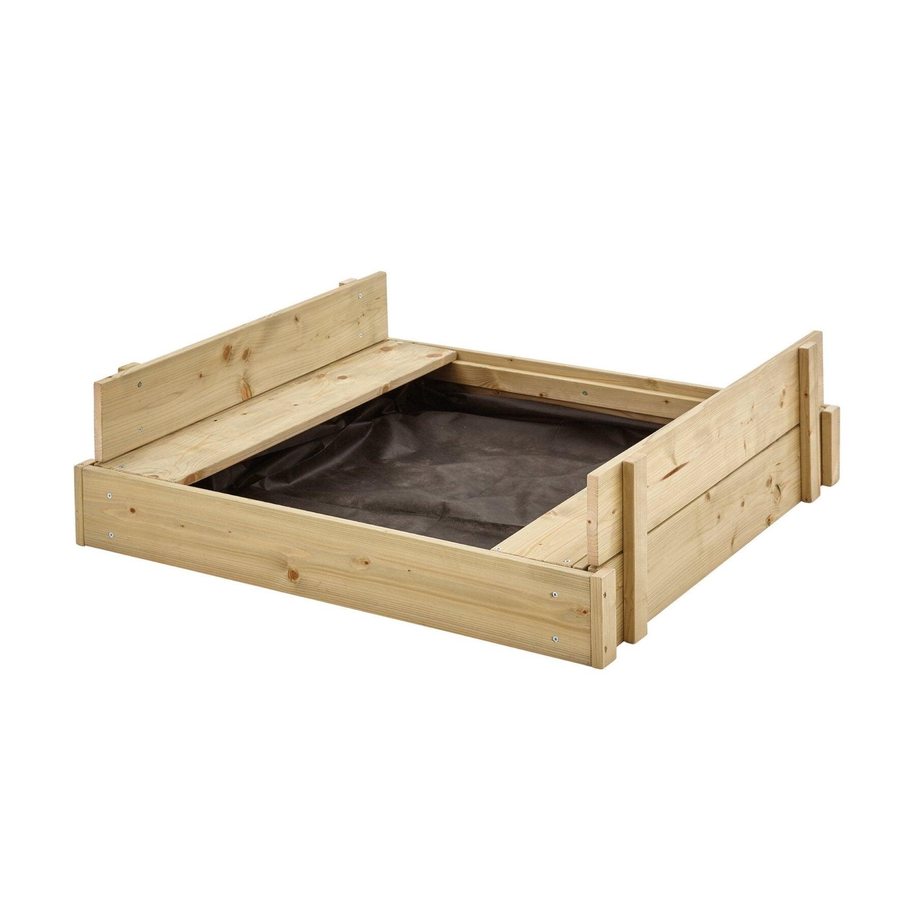 Bac à sable avec bancs intégrés  bois FSC® 5/5