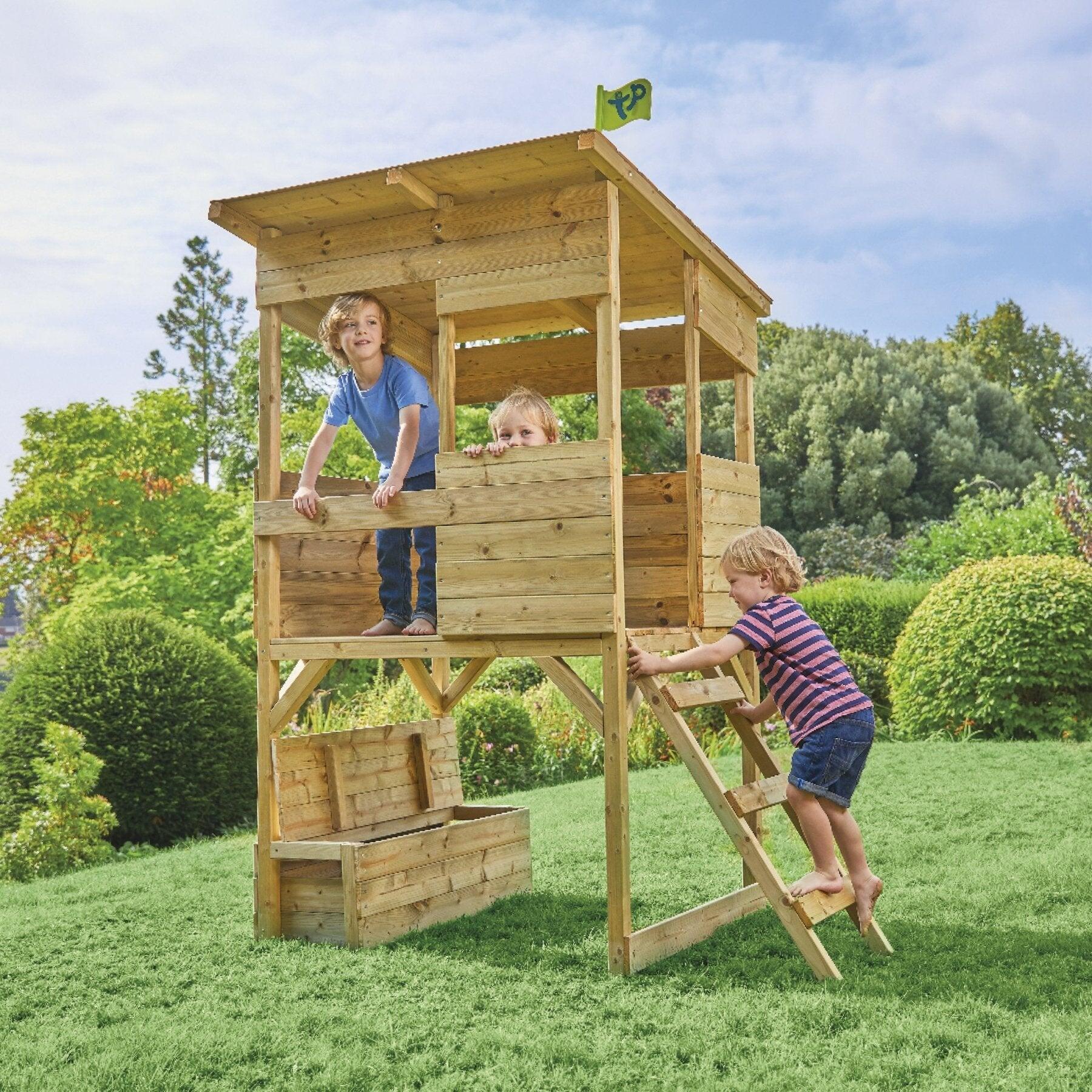 Cabane sur pilotis CIMES bois FSC® 2/5