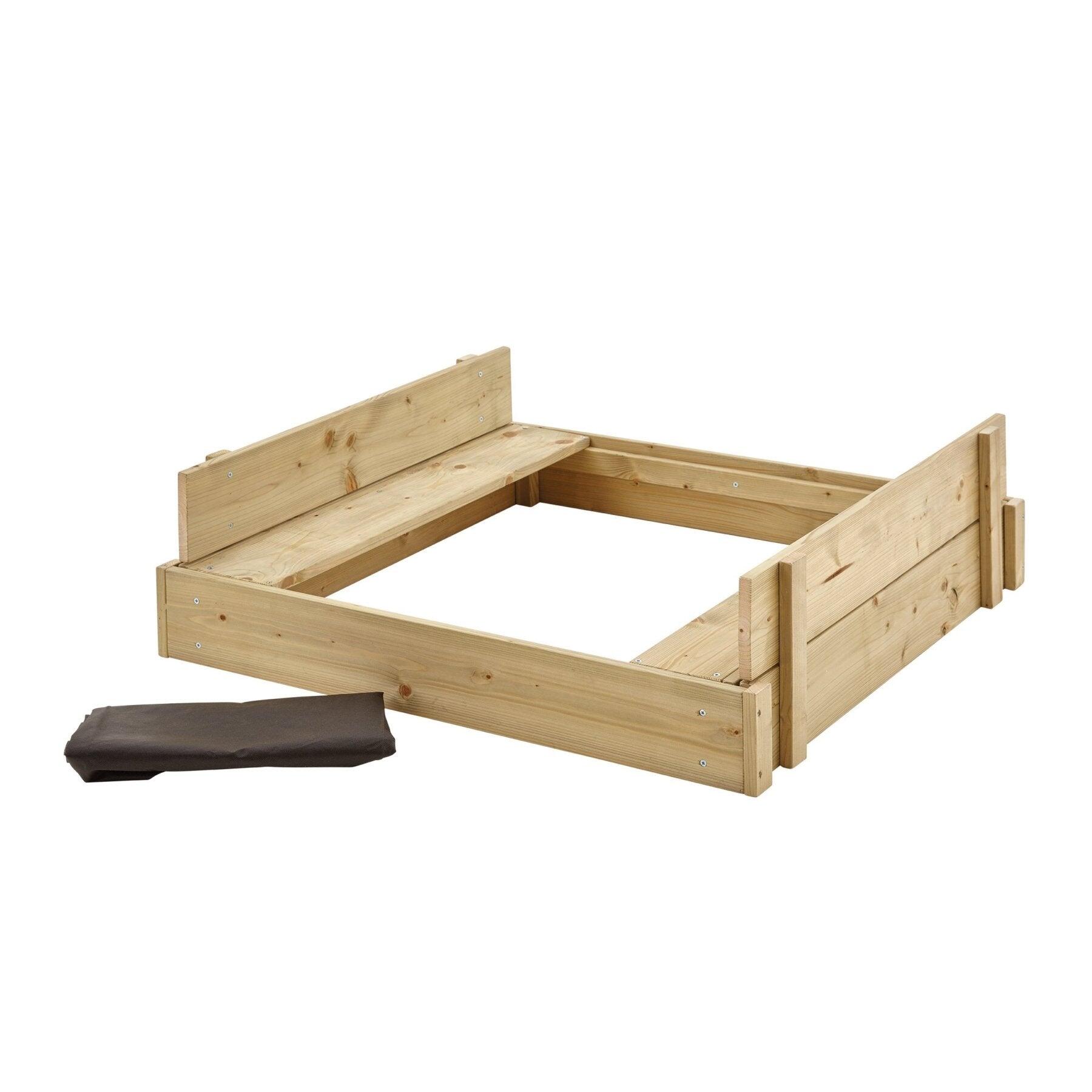 Bac à sable avec bancs intégrés  bois FSC® 4/5