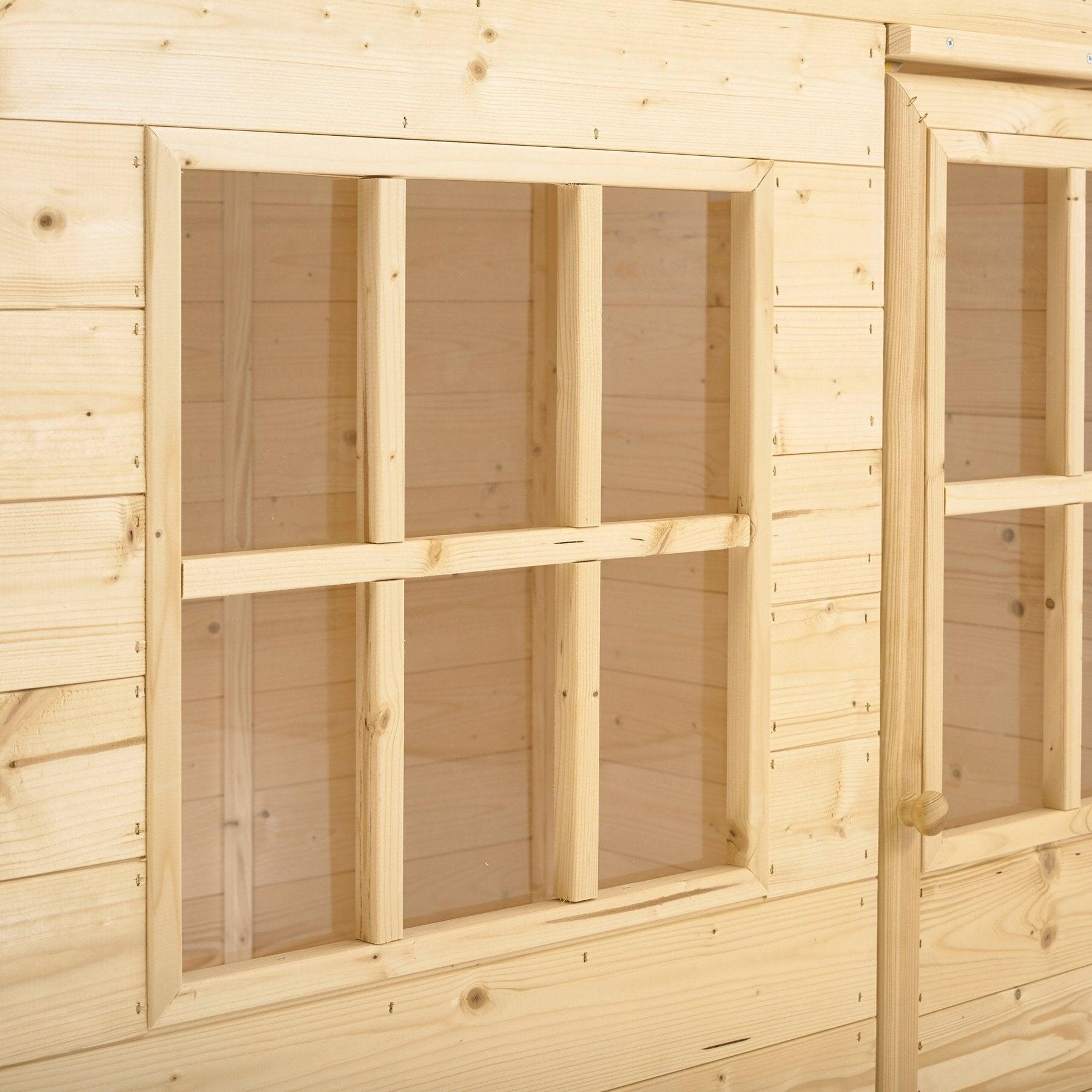 Maisonnette cabane enfant REFUGE bois FSC® 4/5