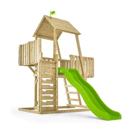 Spielplatz Turm und Rutsche KINGSWOOD Braun FSC®