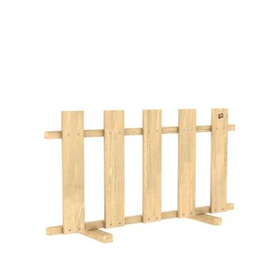 Barriere für ein kleines Haus Braun FSC®