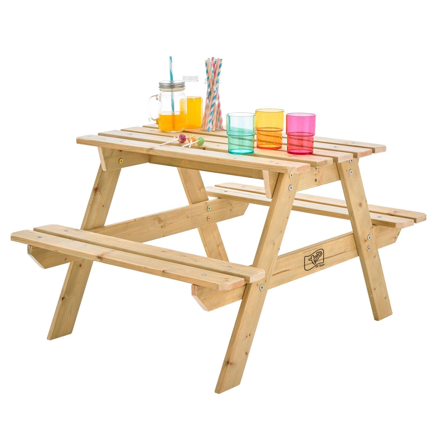 Tavolo da picnic per bambini FORESTIERE Marrone FSC® 3/5