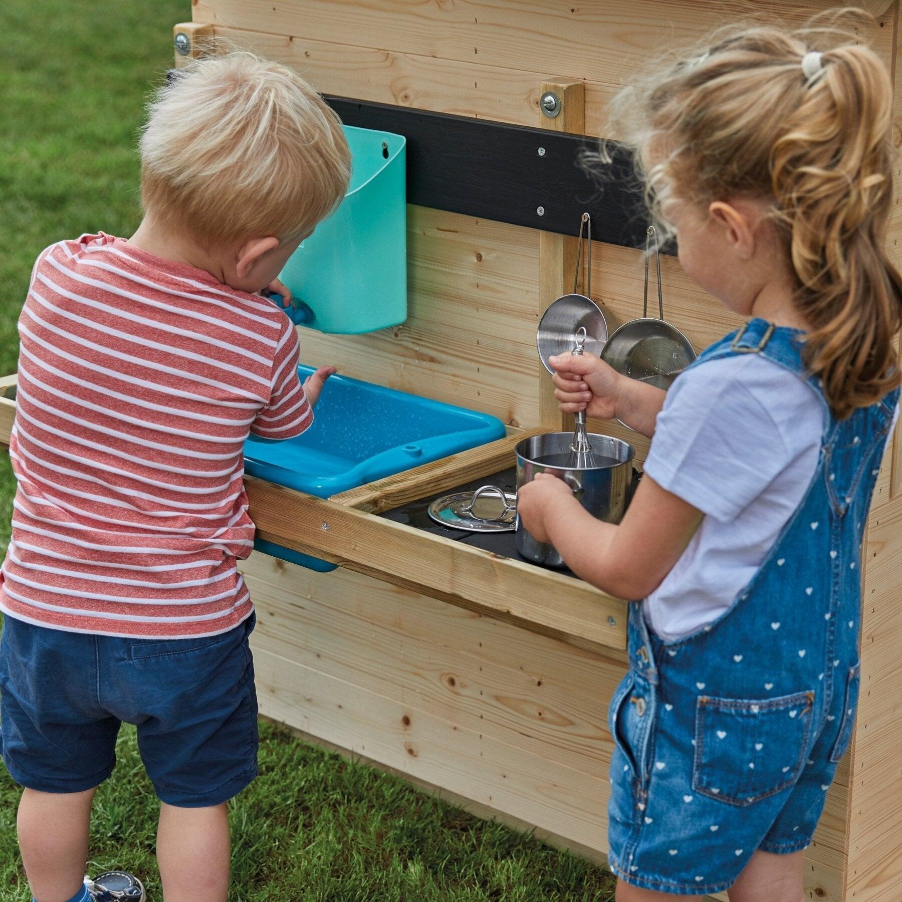 Cuisine d'extérieur pour enfant FUN bois FSC® 5/5