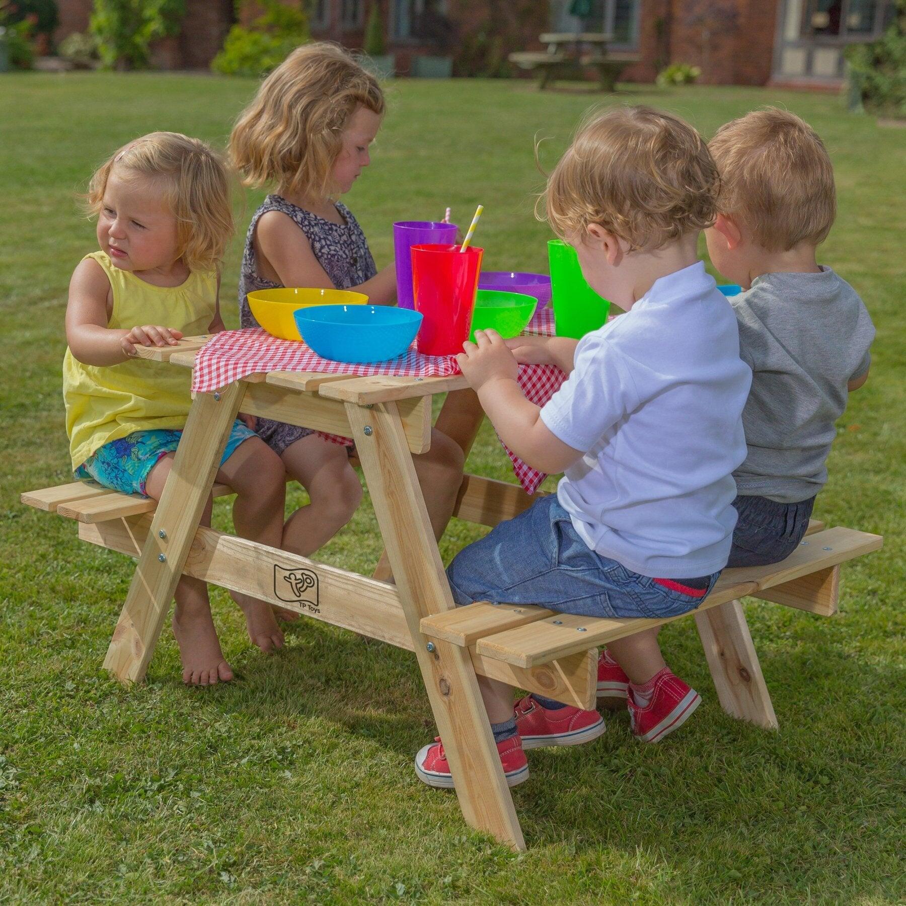 Tavolo da picnic per bambini FORESTIERE Marrone FSC® 2/5