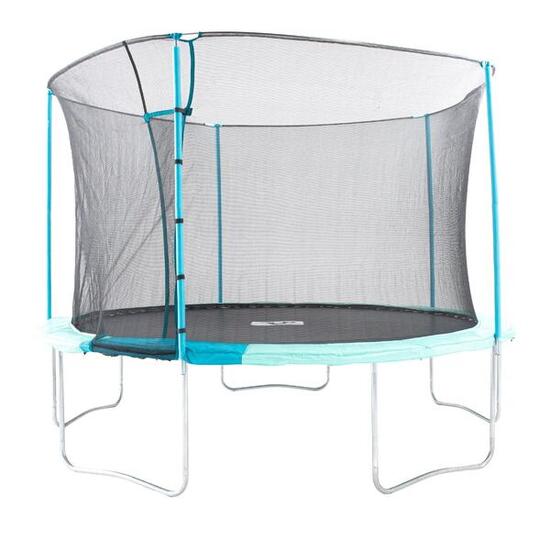 Trampoline rond ouverture igloo métal D360cm