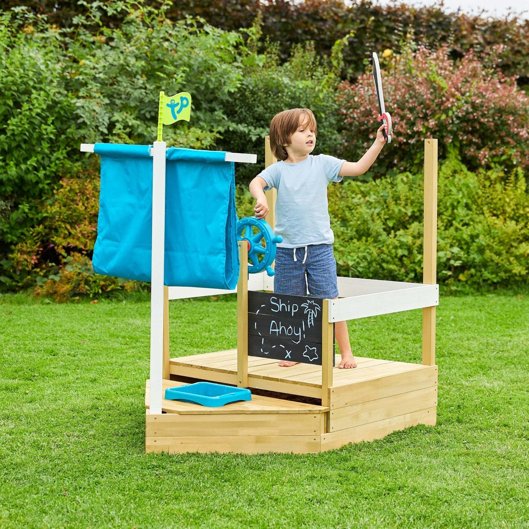 Piratenzandbak AHOY bruin FSC® 3/5
