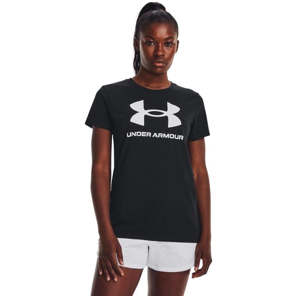 Koszulka fitness damska UNDER ARMOUR 1356305 z krótkim rękawem