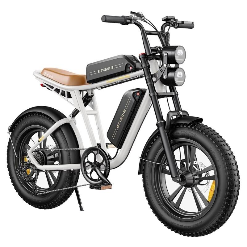Bicicleta elétrica ENGWE M20 de 20 polegadas, bateria dupla de 48 V e 26 Ah