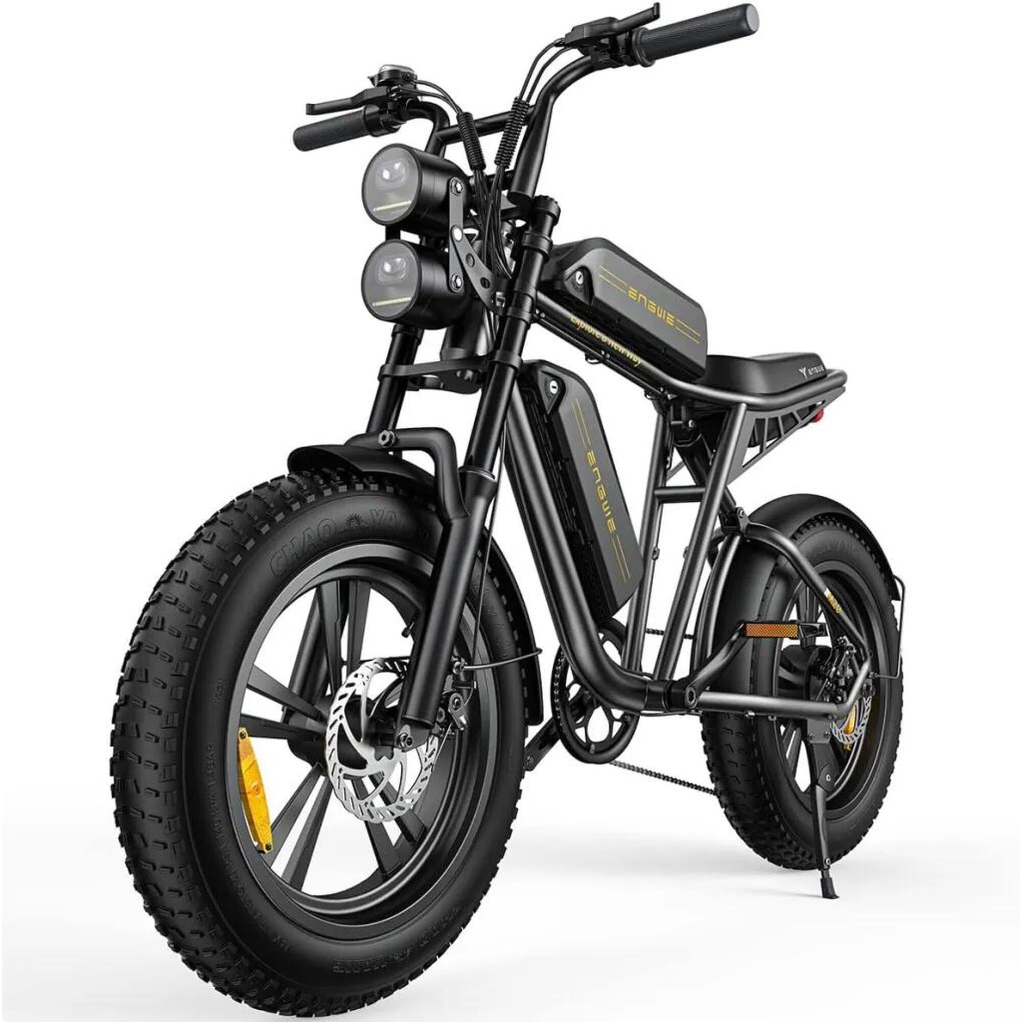 Bicicleta elétrica ENGWE M20 de 20 polegadas, bateria dupla de 48 V e 26 Ah