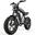 Bicicleta elétrica ENGWE M20 de 20 polegadas, bateria dupla de 48 V e 26 Ah