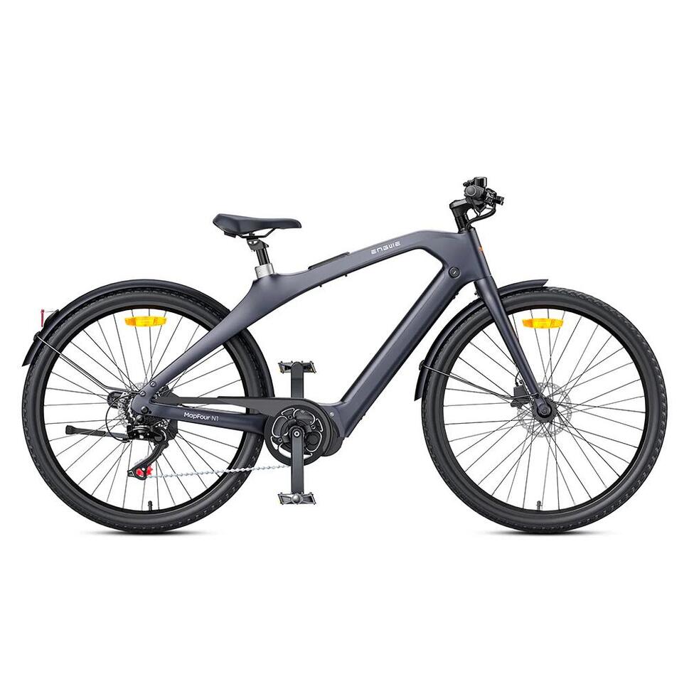 Rower elektryczny Engwe N1 PRO z włókna węglowego 250 W, silnik środkowy