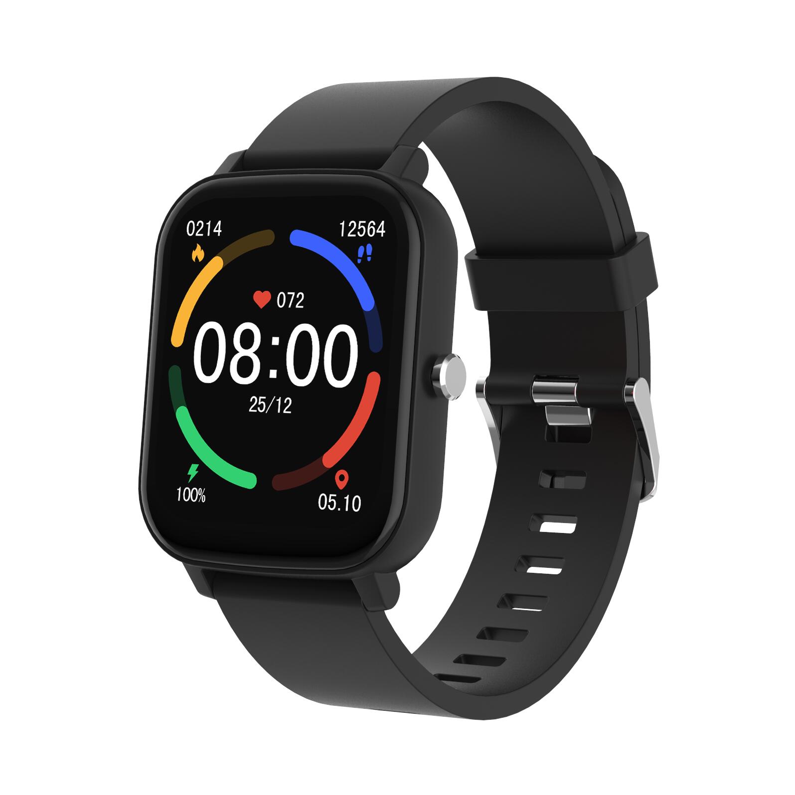 ABYX Fit Nemo – Smartwatch Multisport con Chiamate Bluetooth – Nero 4/8