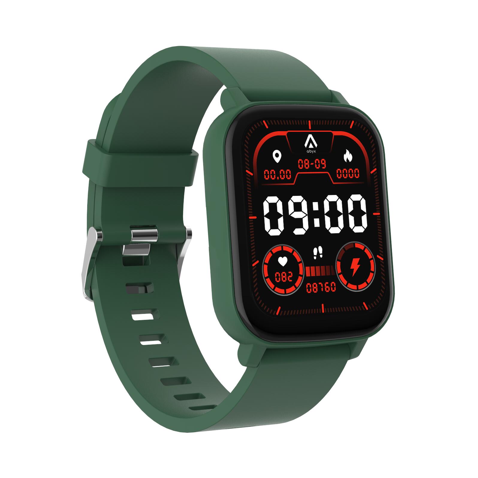 ABYX Fit Nemo – Montre Connectée Multisport avec Appels Bluetooth – Verte 5/7