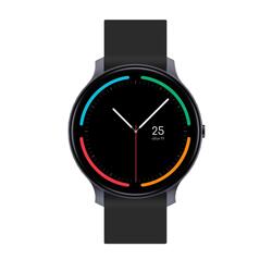 ABYX Fit Light HD – Montre Connectée Multisport avec Appels Bluetooth – Noire