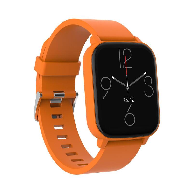 ABYX Fit Nemo – Montre Connectée Multisport avec Appels Bluetooth – Orange