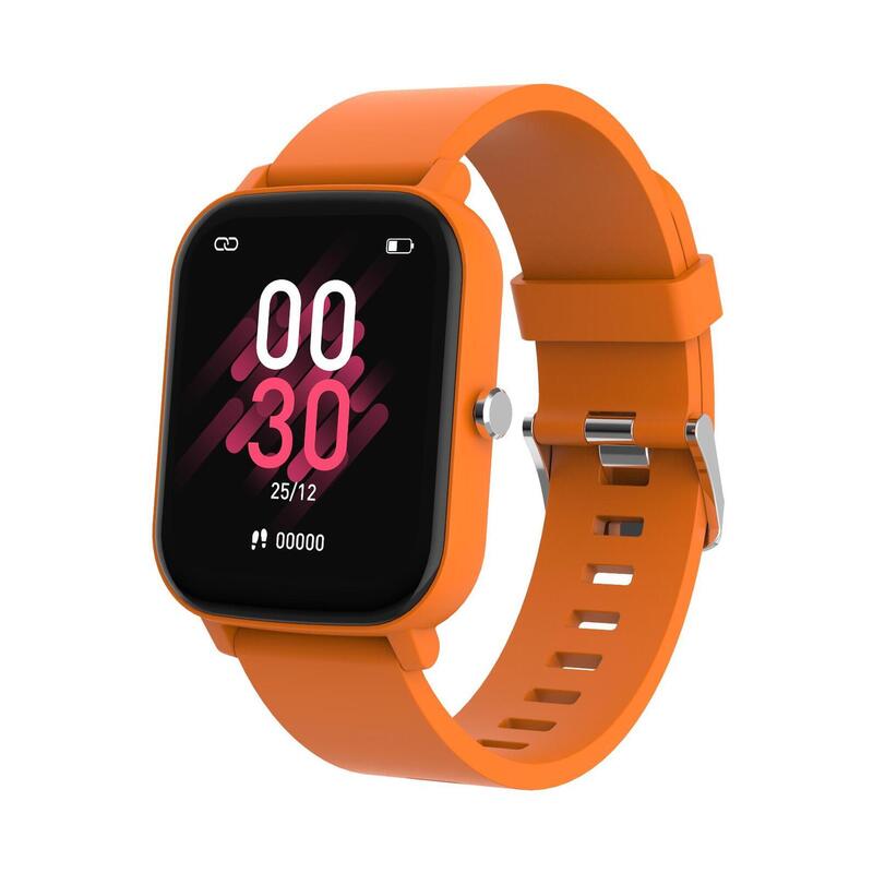 ABYX Fit Nemo – Montre Connectée Multisport avec Appels Bluetooth – Orange