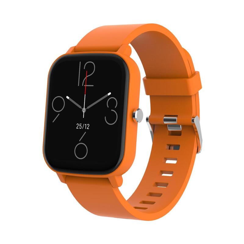 ABYX Fit Nemo – Montre Connectée Multisport avec Appels Bluetooth – Orange