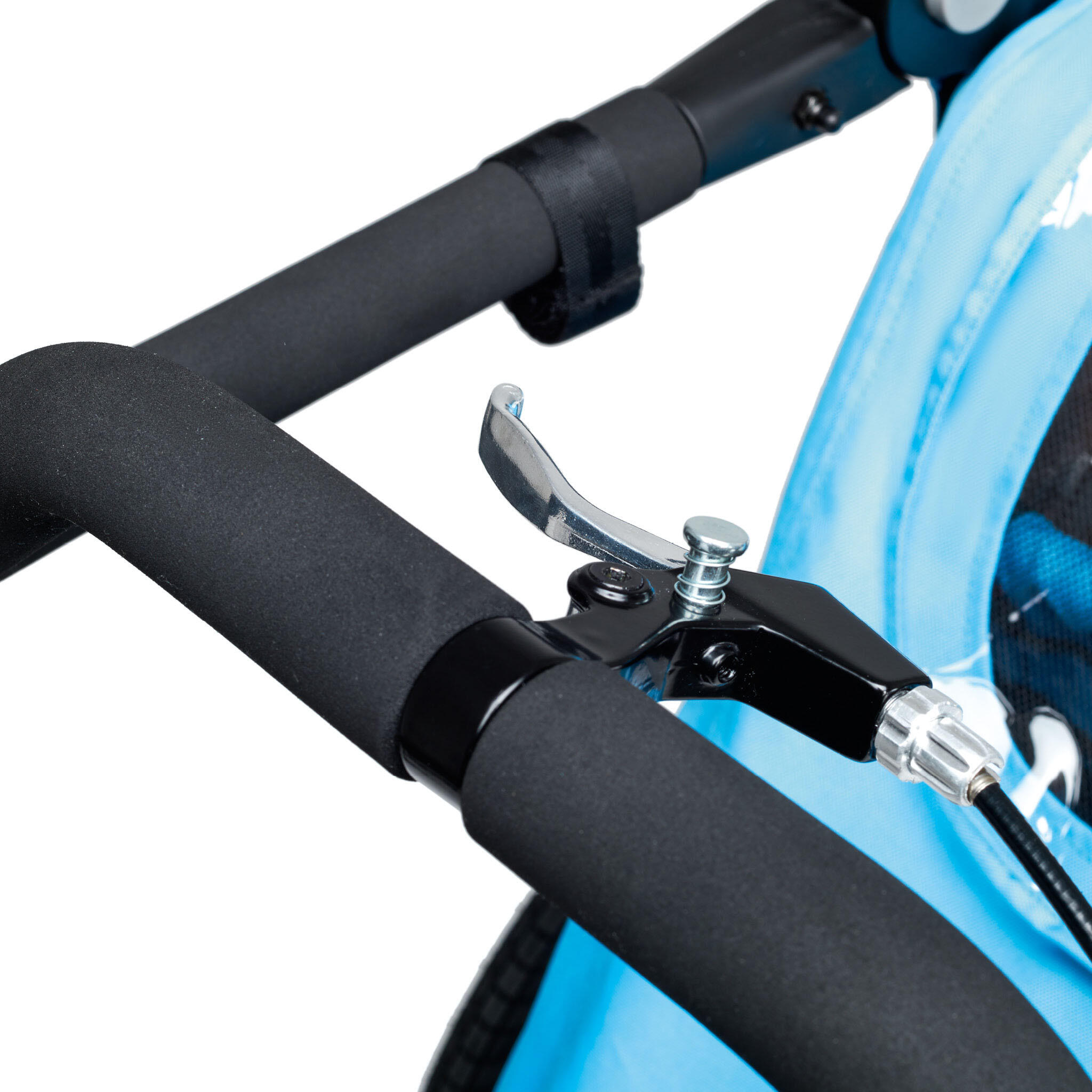 Remorque vélo TAXXI Elite one Bleu 3-en-1 pliable 3/7