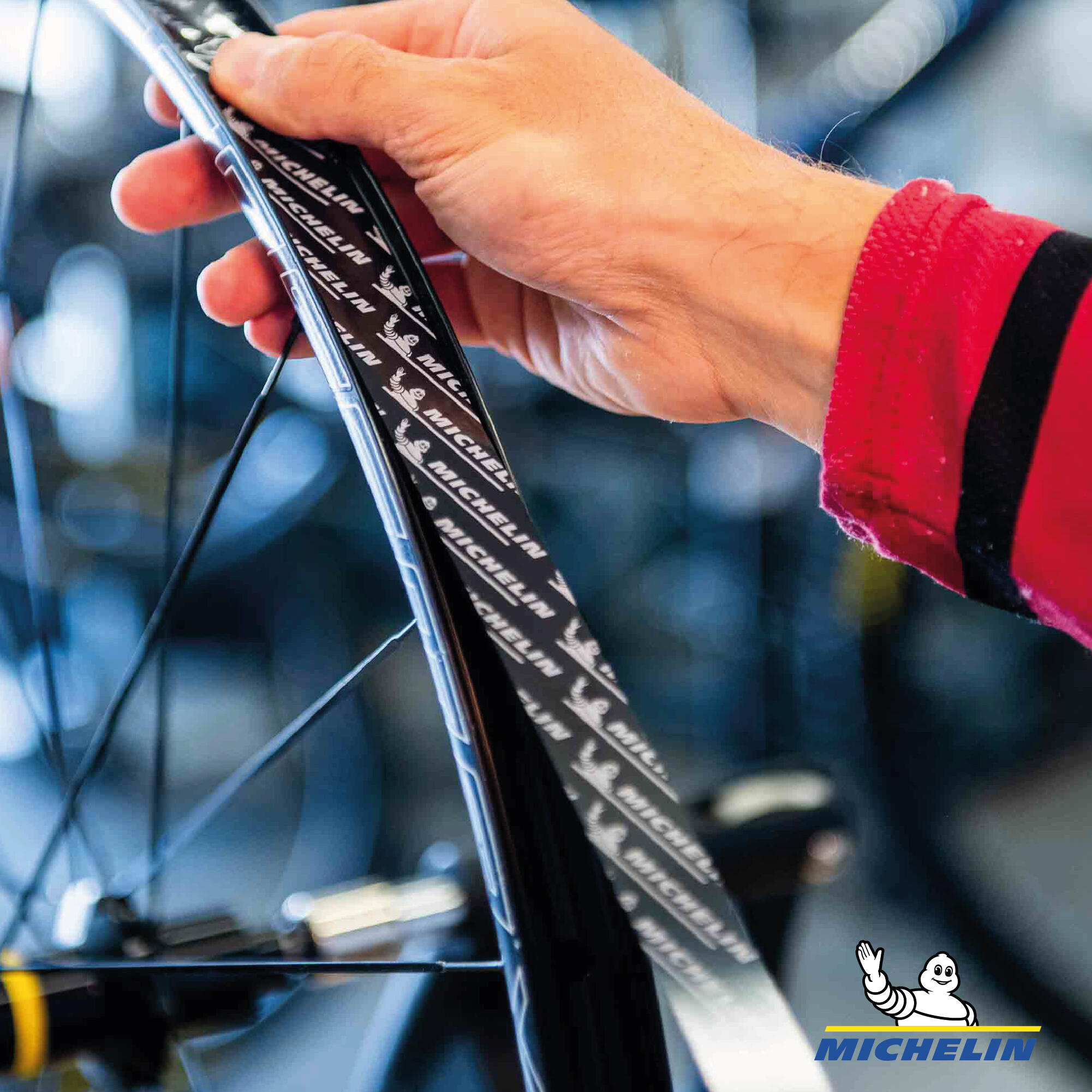 Fond de jante tubeless 21 mm x 10 M MICHELIN - Compatible VTT, vélo de montagne 4/5