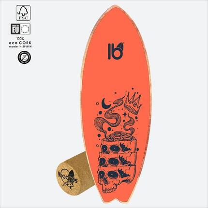 Balance Board IBOARDS Dreams – Surf Trainer mit Korkrolle