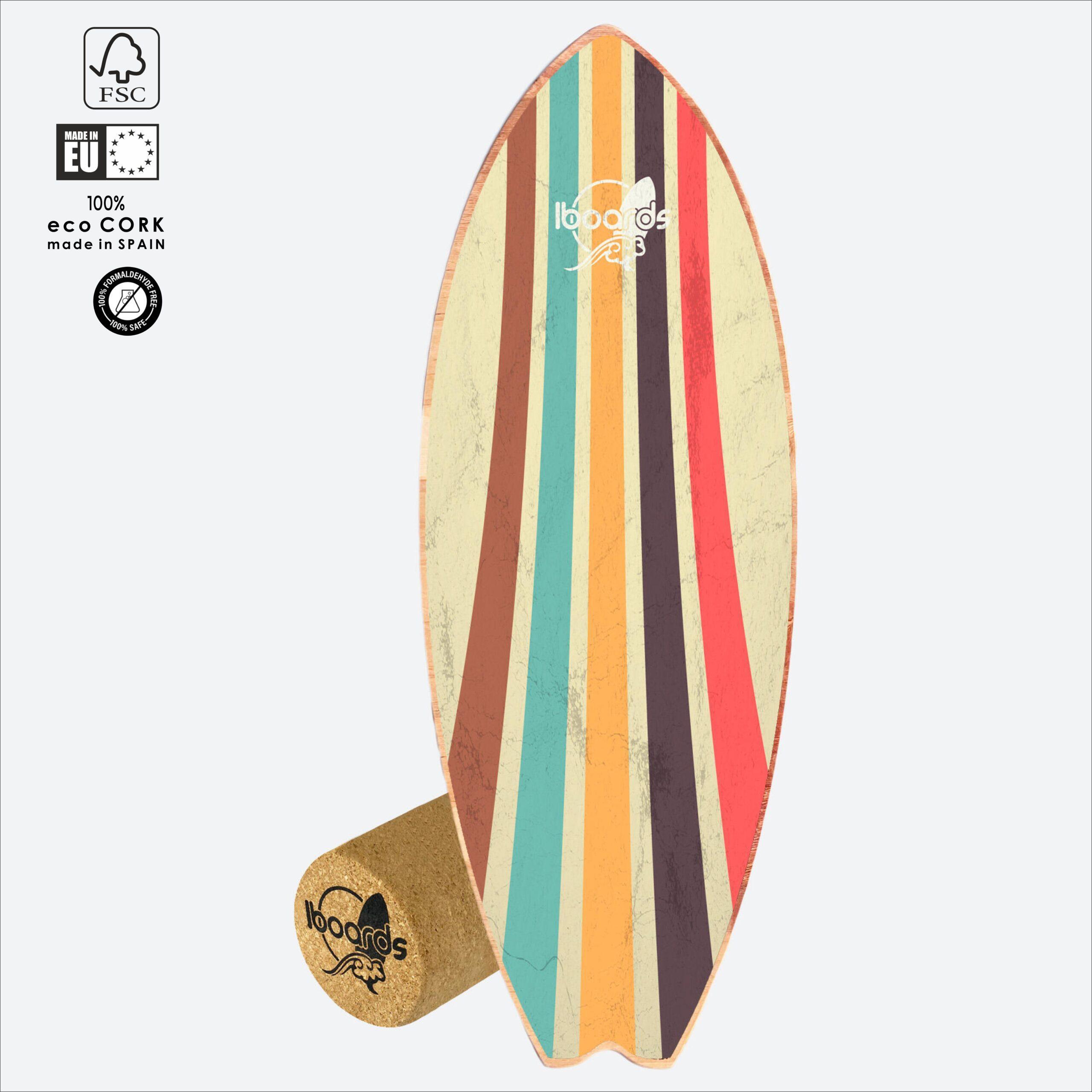 IBOARDS Balance Board IBOARDS Colours – Tabla de equilibrio surf