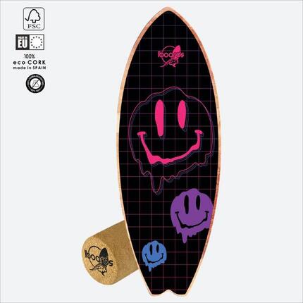 Balance Board IBOARDS Flip – Surf Trainer mit Korkrolle