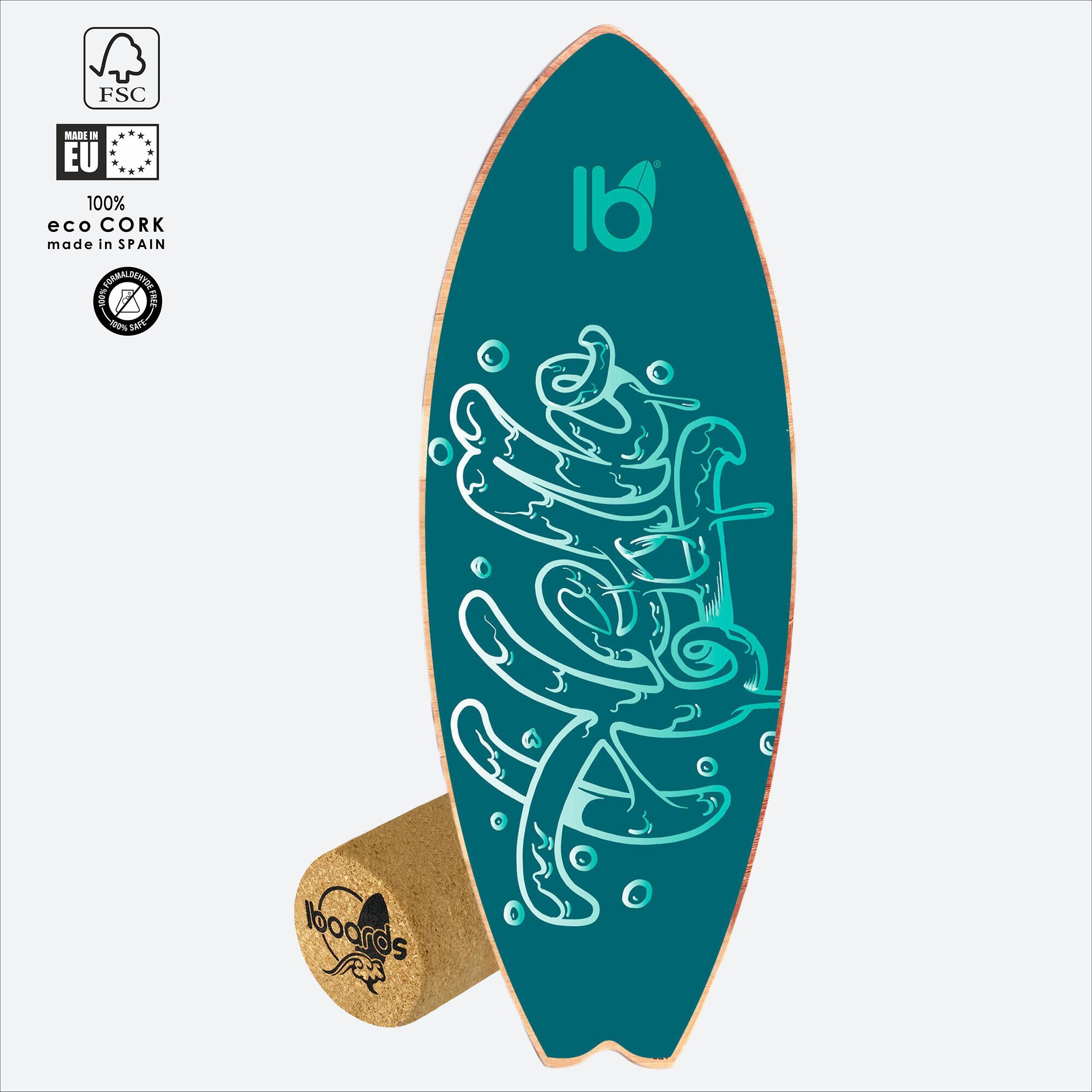 IBOARDS Balance Board IBOARDS Sea – Tabla de equilibrio surf