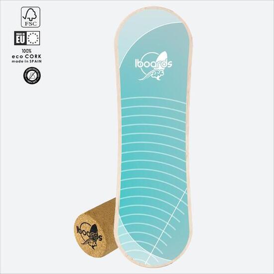 Balance Board IBOARDS Snow – Skate/Snow Trainer mit Korkrolle