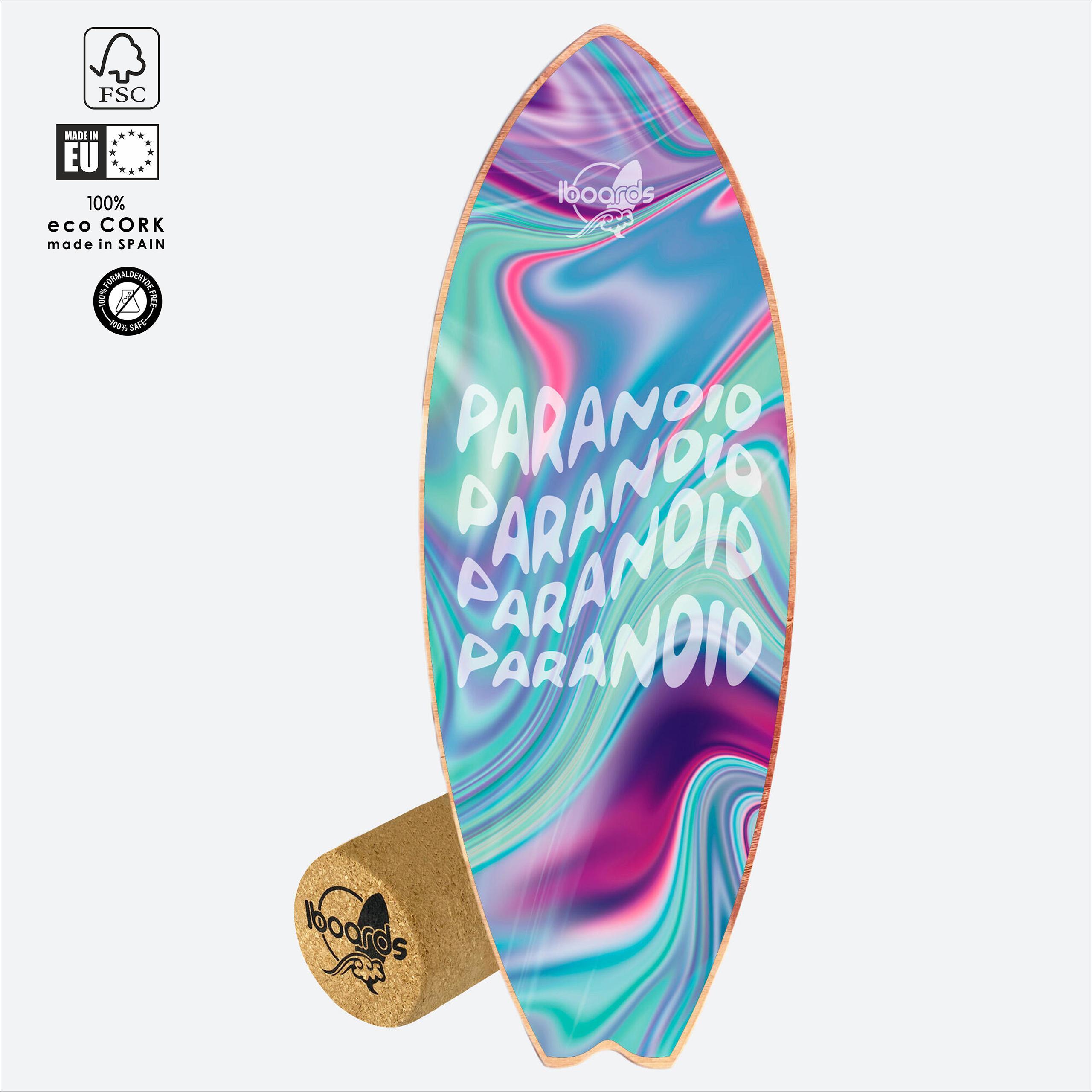 IBOARDS Balance Board IBOARDS Paranoid – Tabla de equilibrio surf