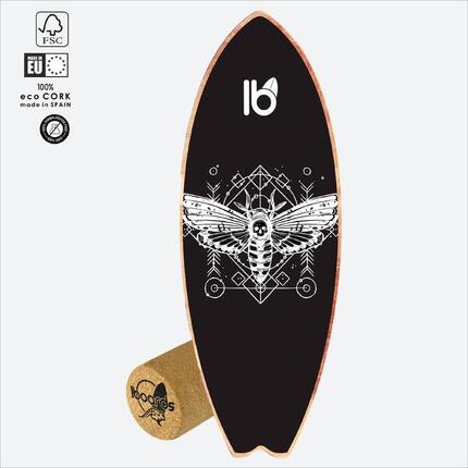 Balance Board Bee – Surf Trainer mit Korkrolle