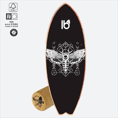 Balance Board Bee – Surf Trainer mit Korkrolle
