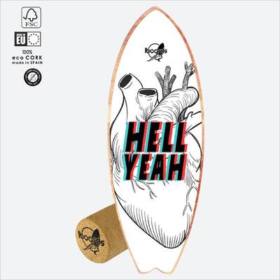 Balance Board Heel – Surf Trainer mit Korkrolle