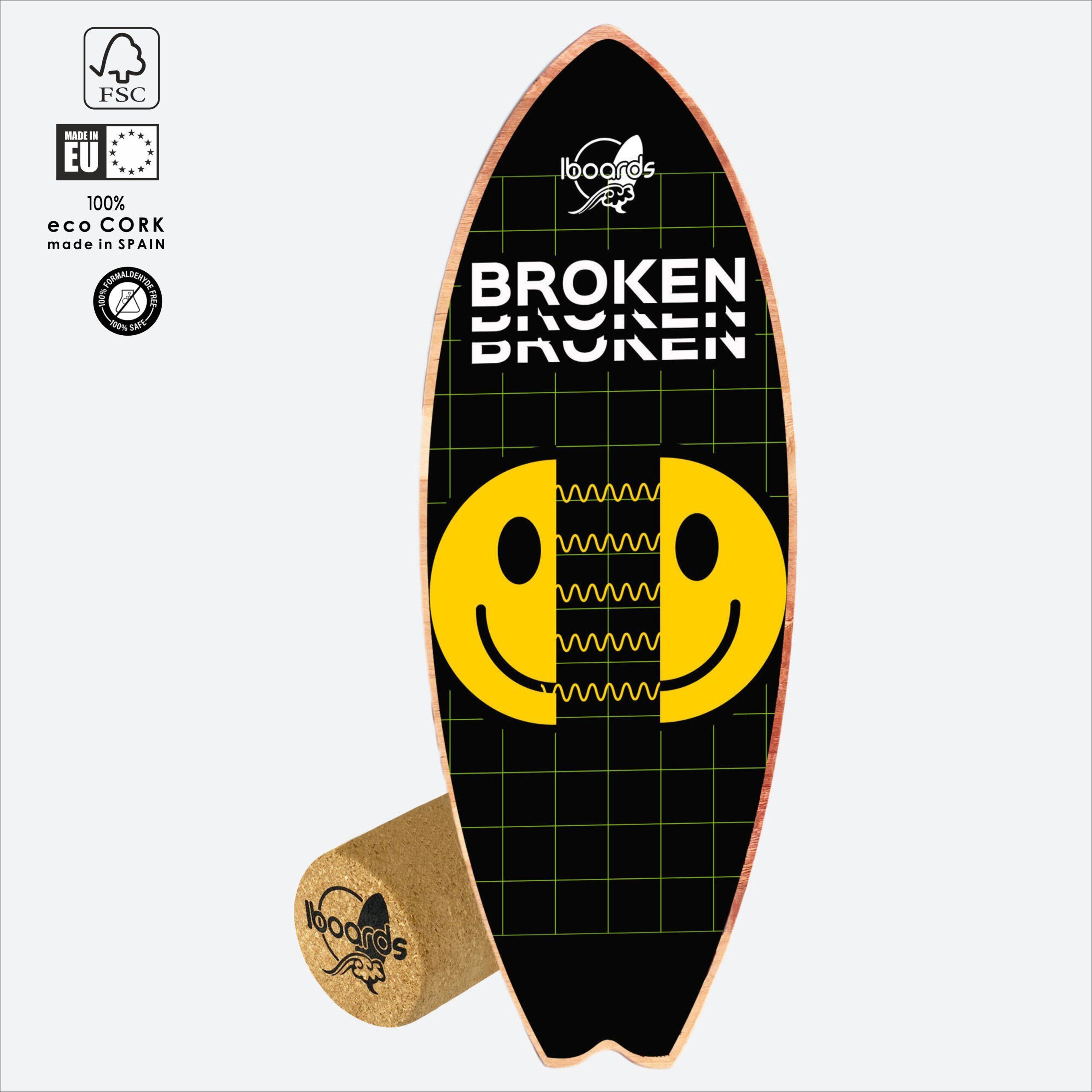 IBOARDS Balance Board IBOARDS Smile – Tabla de equilibrio surf