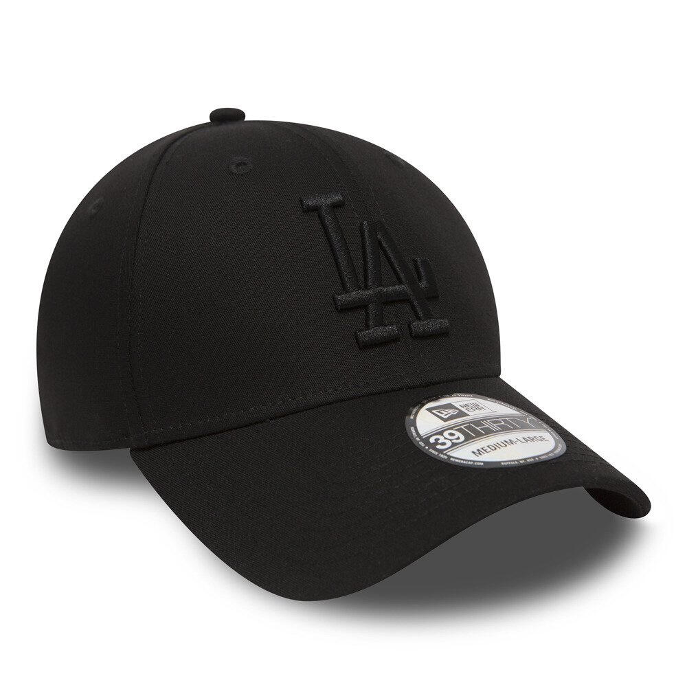 Czapka z daszkiem New Era 39THIRTY Los Angeles Dodgers Czarna 11405496 M - L 2/4