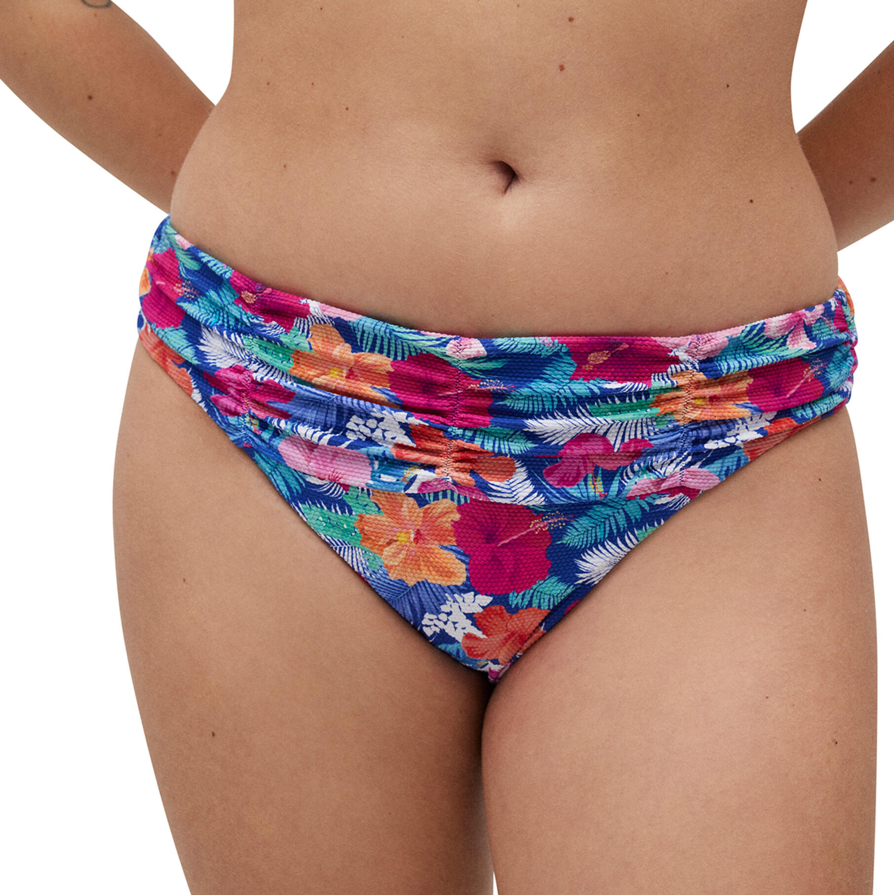 Braga bikini moldeadora flores piqué 3/7