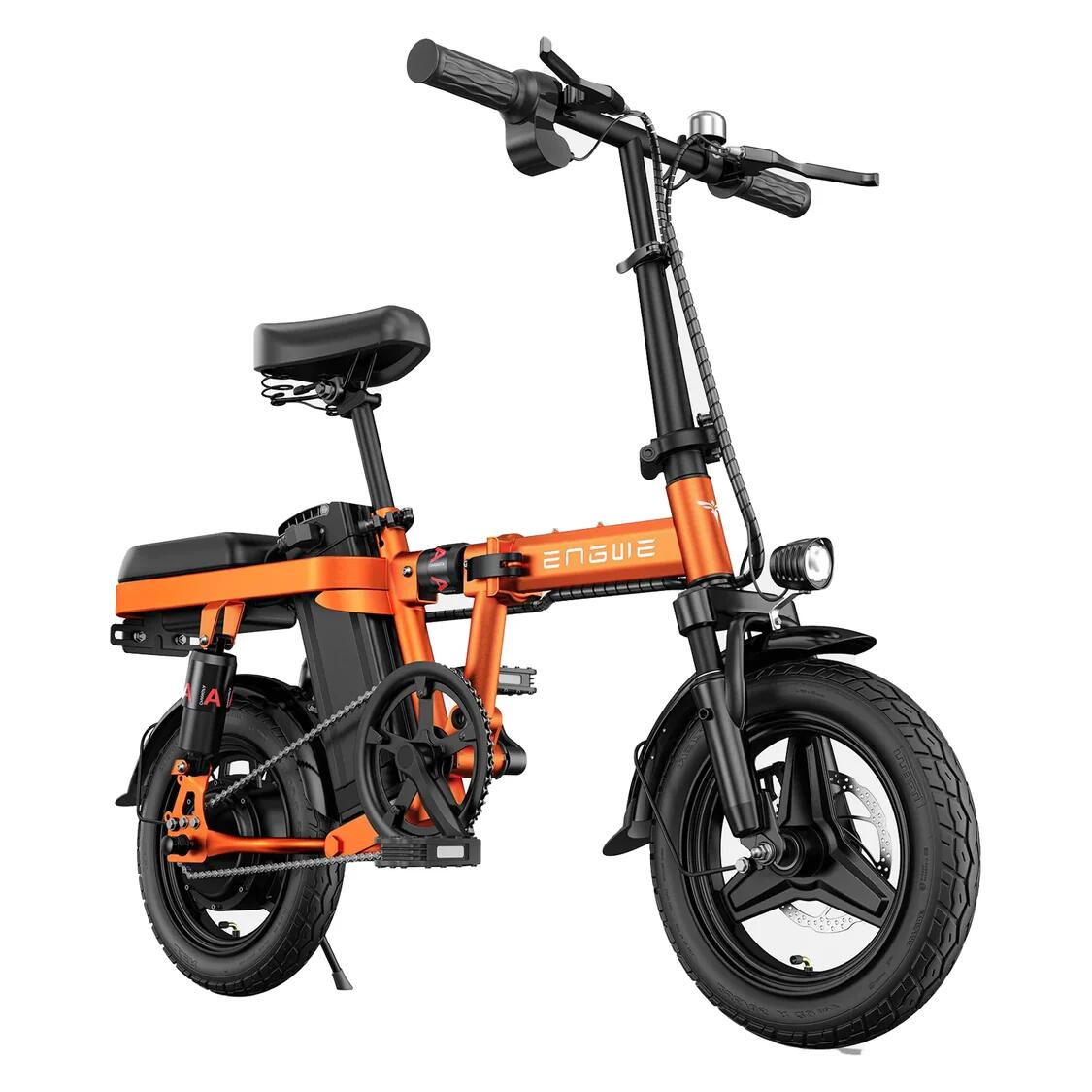 Bicicleta elétrica dobrável ENGWE T14 250W 48V 10Ah de 14 polegadas