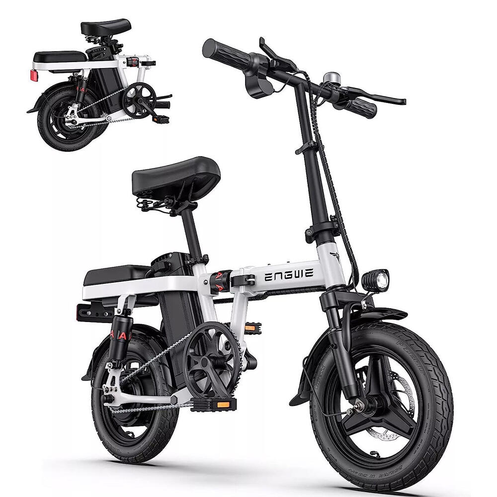 Bicicleta elétrica dobrável ENGWE T14 250W 48V 10Ah de 14 polegadas