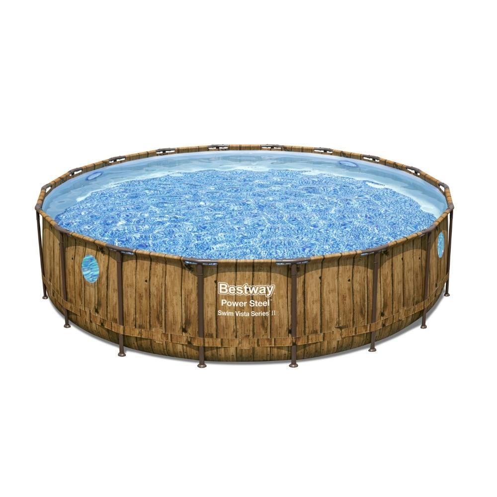 Bestway Conjunto de piscina Power Steel 549x122 cm 3/7