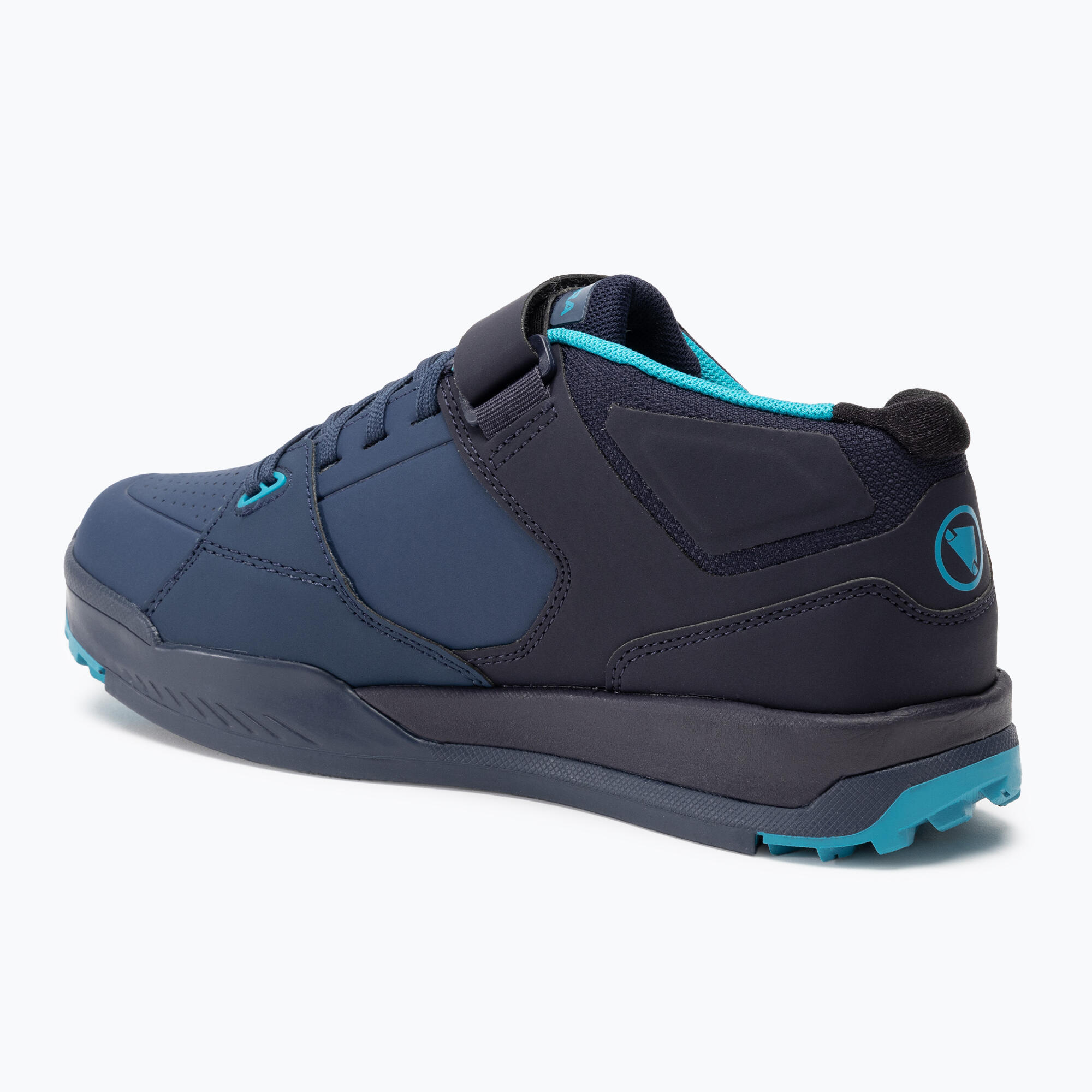 Scarpe MTB Endura MT500 Burner Automatic Pedals Blu Navy 3/6