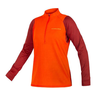 Endura Singletrack Fleece Damen-Rad-Langarmshirt