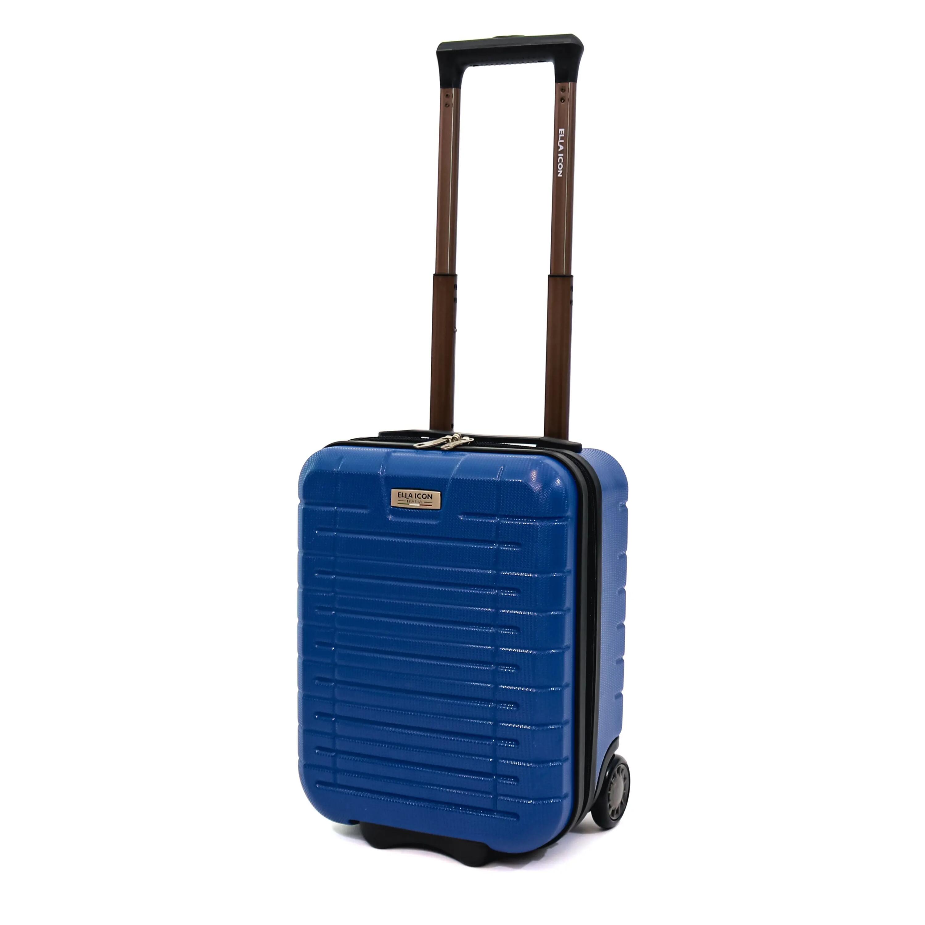 Set 4 Trolere Ella Icon Leaf, ABS, Albastru 2/7