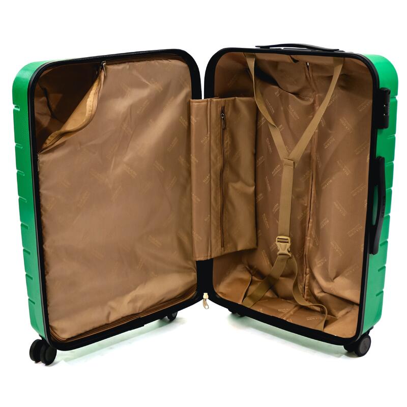 Set 4 Trolere Ella Icon Leaf, ABS, Verde