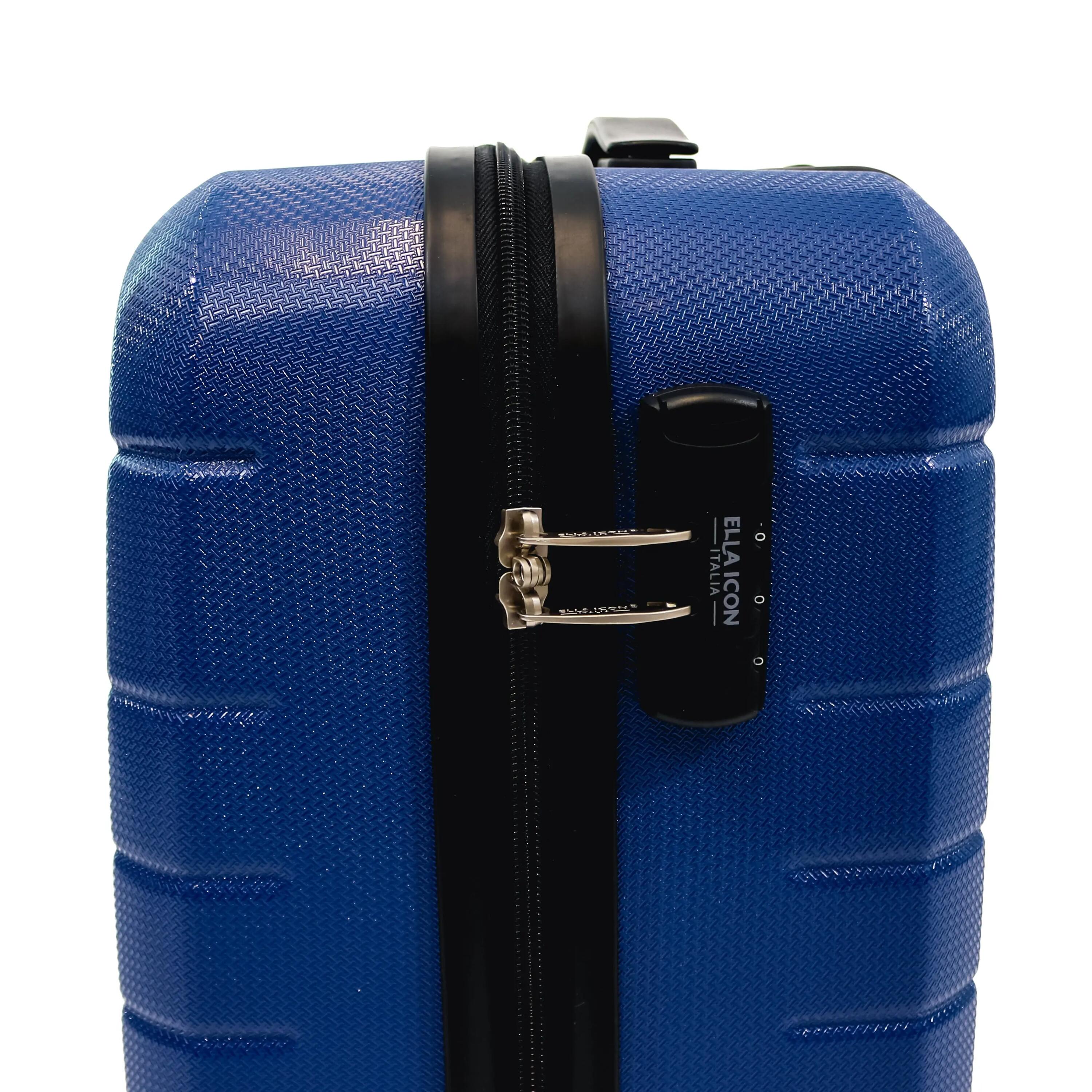 Set 4 Trolere Ella Icon Leaf, ABS, Albastru 6/7
