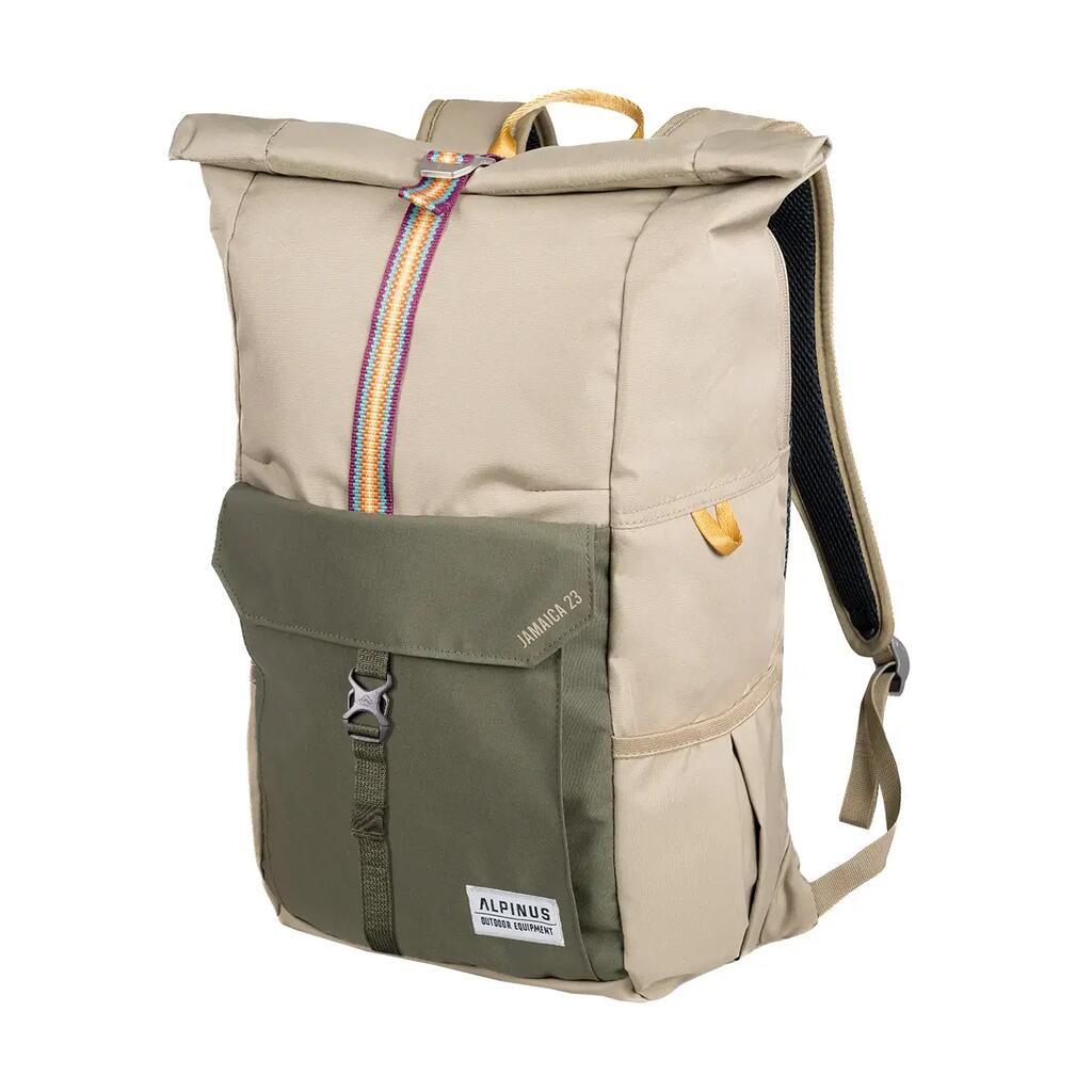 Alpinus Jamaica 23 Backpack - Vintage Roll-Top Daypack